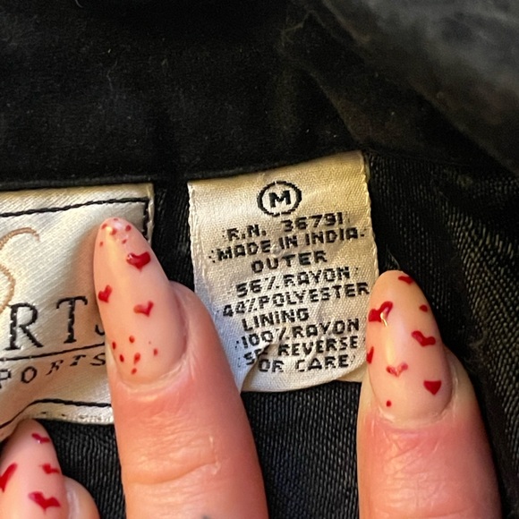 Brocade Black and Brown Floral Blazer Jacket - Picture 5 of 12